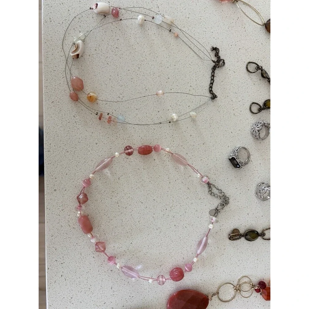 Amazing Lot of All Lia Sophia Jewelry Necklaces, Bracelets, Rings New Used